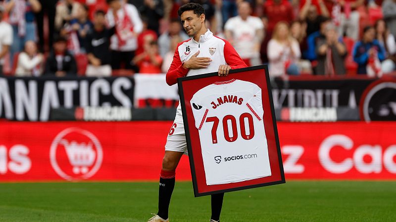 El Sánchez Pizjuán despedirá a Jesús Navas como a un mito - Fútbol | Ver