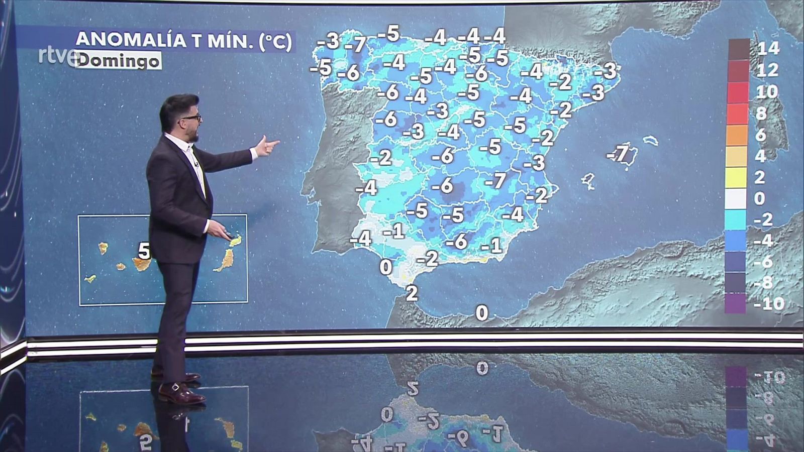 Rachas muy fuertes en las islas Canarias occidentales, en Castellón y Tarragona - ver ahora
