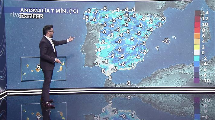 Rachas muy fuertes en las islas Canarias occidentales, en Castellón y Tarragona