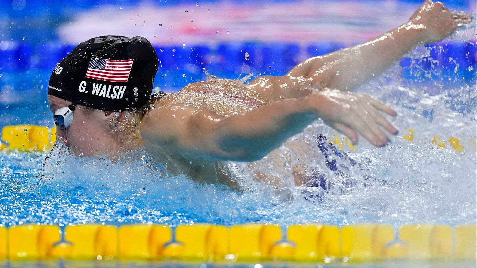 Walsh bate el récord mundial de los 50m libres F