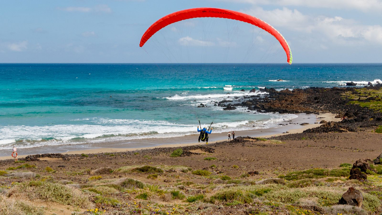 El otoño se despide con fuertes rachas de viento en Canarias