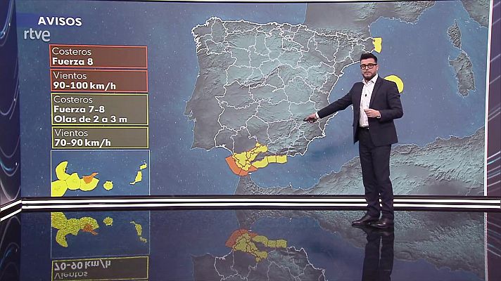 El tiempo - Nevadas en la cara norte de los Pirineos