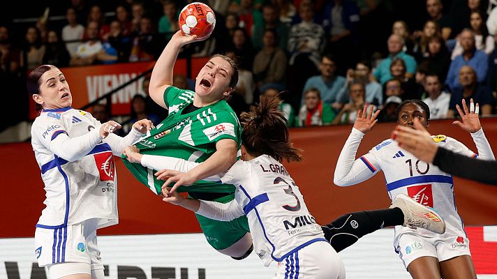 Balonmano - Francia se deja el tercer puesto en una falta de ataque; Hungría, bronce europeo