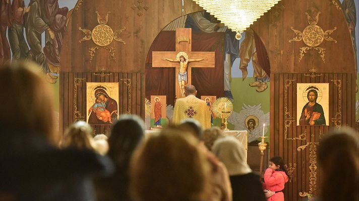 Telediario Fin de Semana - Preocupación entre la minoría cristiana de Siria por el Gobierno islamista