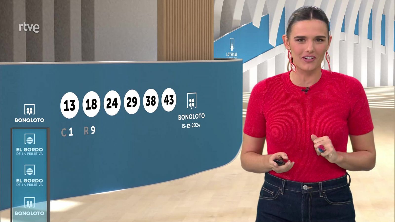 Sorteo de la Bonoloto y El Gordo de la Primitiva del 15/12/2024 - ver ahora