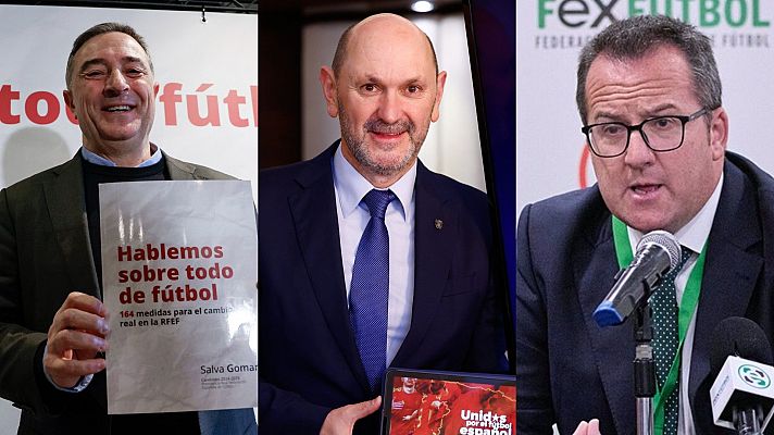 La hora de La 1 - Gomar, Louzán y Merchán se juegan la presidencia de la RFEF