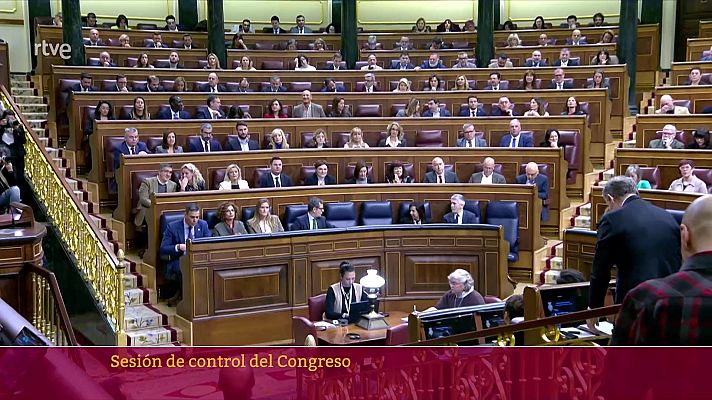 Sesión de control del Congreso