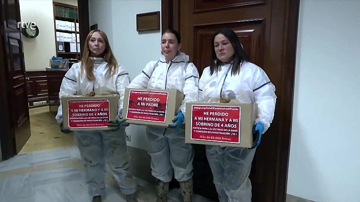 Las víctimas de la DANA, en el Congreso