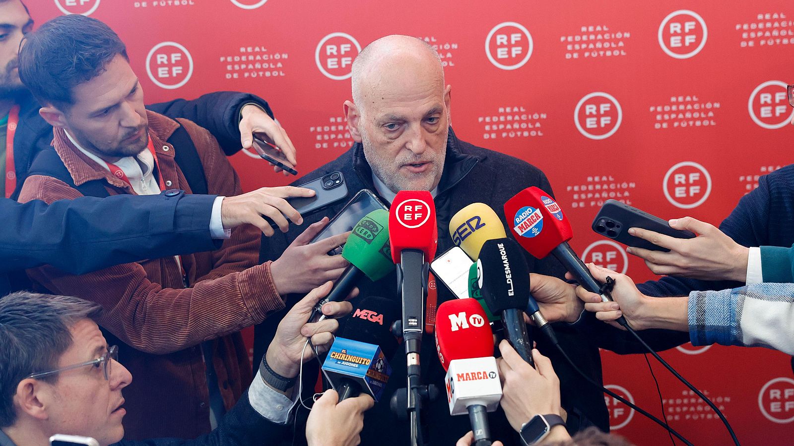 Tebas: "La reacción de Vinícius en Vallecas nace de una provocación" - Fútbol | Ver