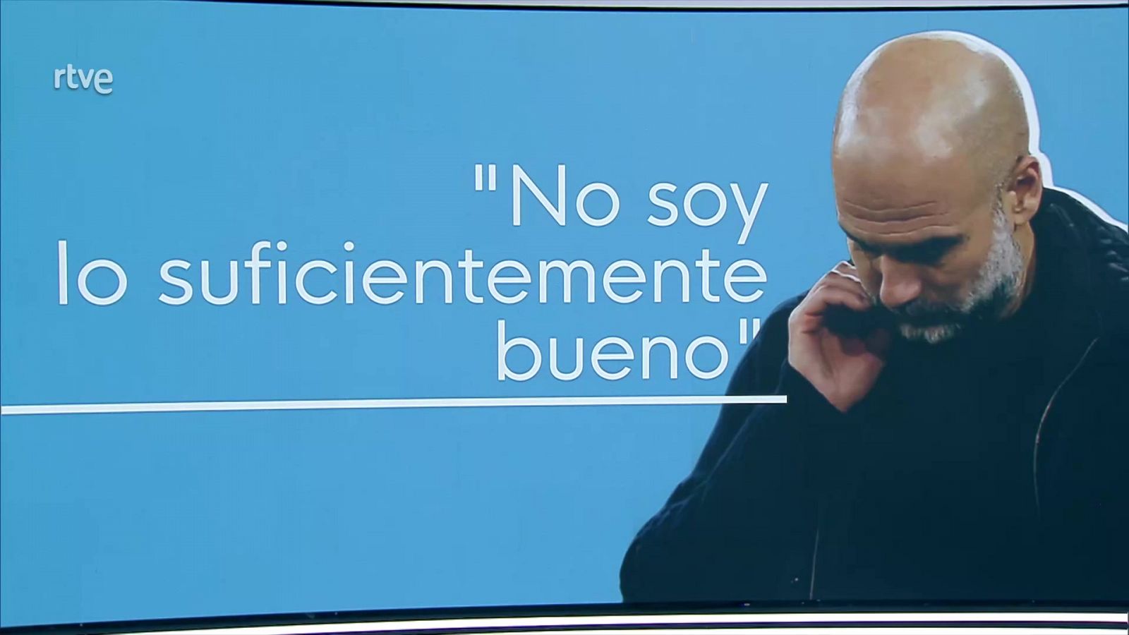 "No soy lo suficientemente bueno": el Guardiola más honesto - Telediario 1 | Ver