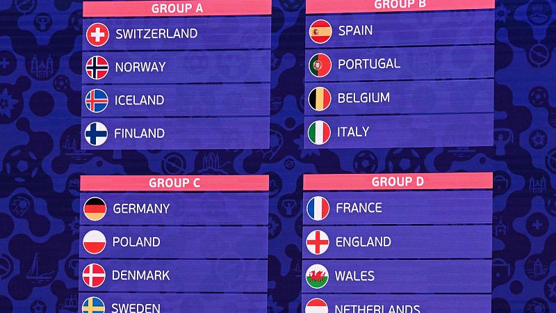 Portugal, Italia y Blgica, rivales de Espaa en la Eurocopa femenina 2025