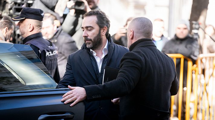 Telediario 2 - Aldama dice que pagó cuatro millones en comisiones para la adjudicación de obras públicas