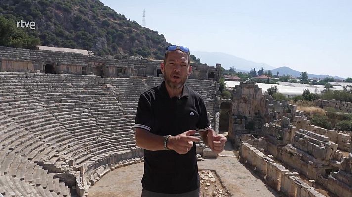 Diario de un nómada - Las tumbas licias de Myra