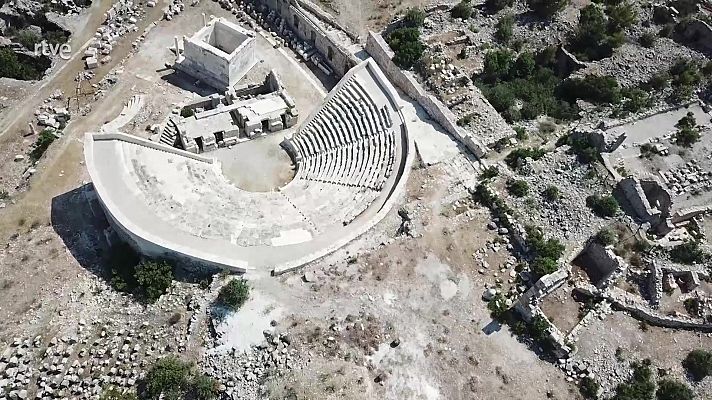 Phaselis, playa de Alejandro Magno