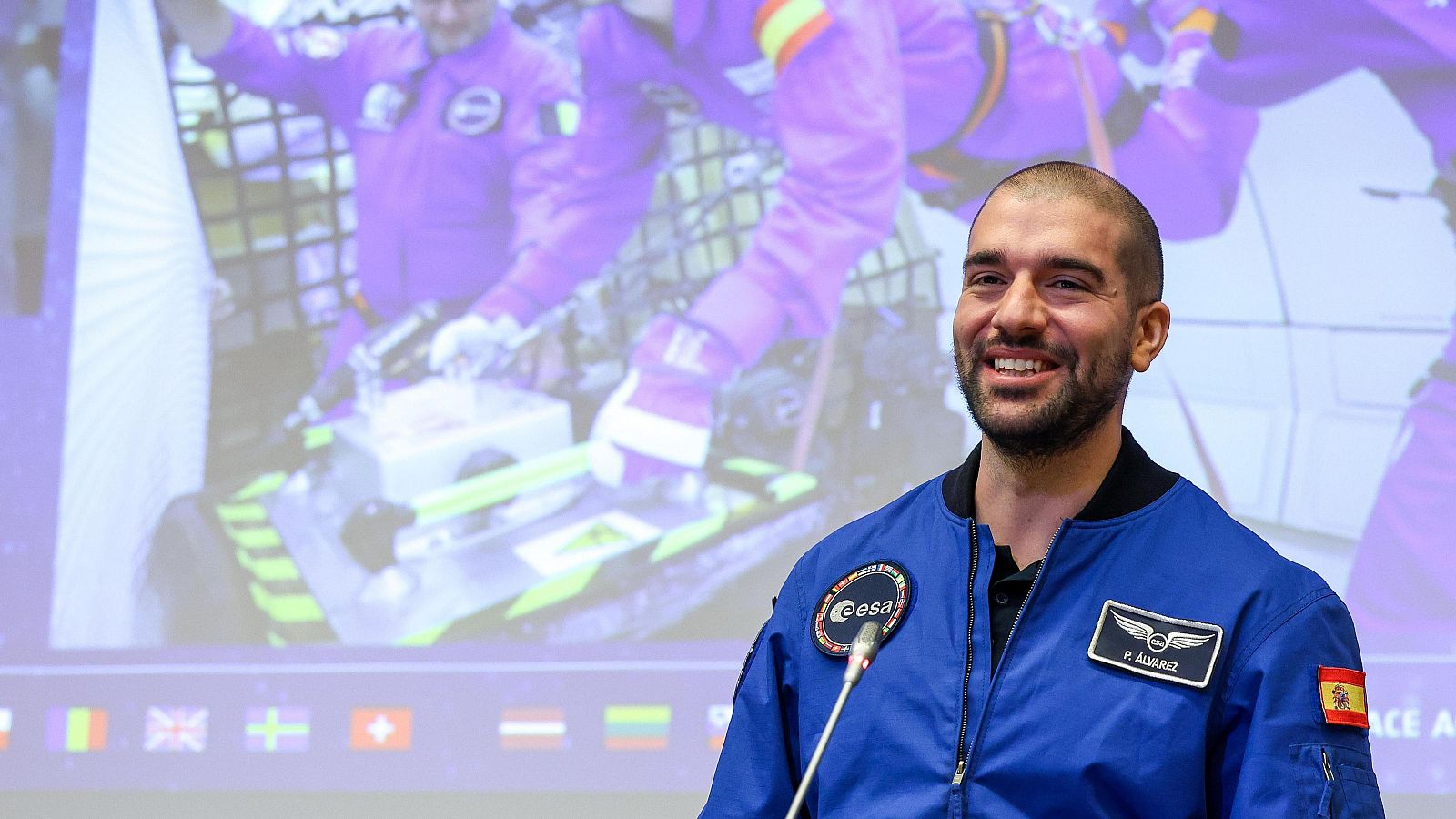 Pablo Álvarez relata su entrenamiento para llegar al espacio en 2030