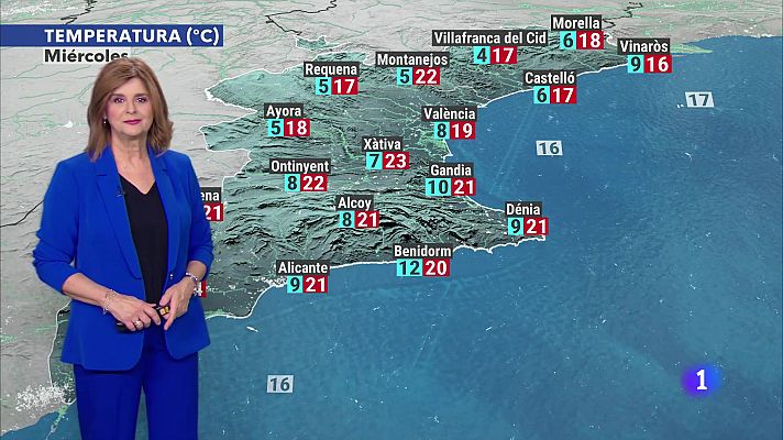 El tiempo en la Comunitat Valenciana - 17/12/2024