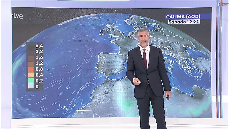 Intervalos de viento fuerte con rachas muy fuertes en el Estrecho, Alborán, Canarias y litorales del oeste de Galicia - ver ahora