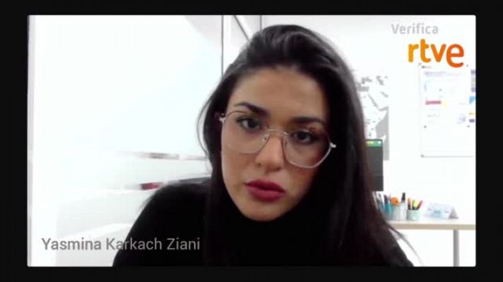 - Entrevista de VerificaRTVE a Yasmina Karkach