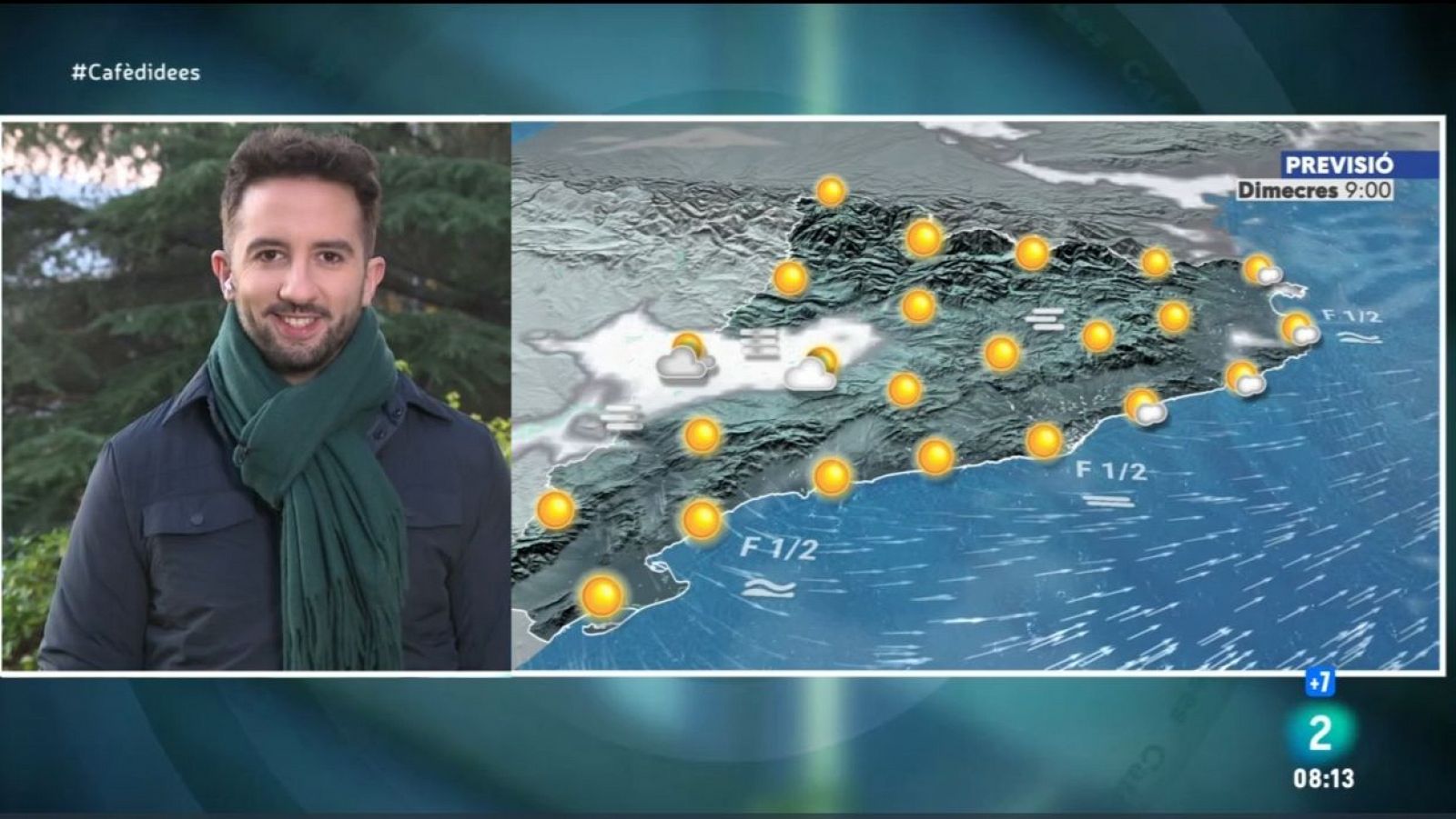 El Temps - Dimecres de calma abans de l'arribada d'un front | Veure