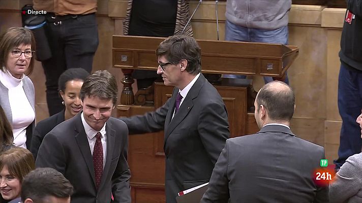 Sessió de control del Parlament al Govern