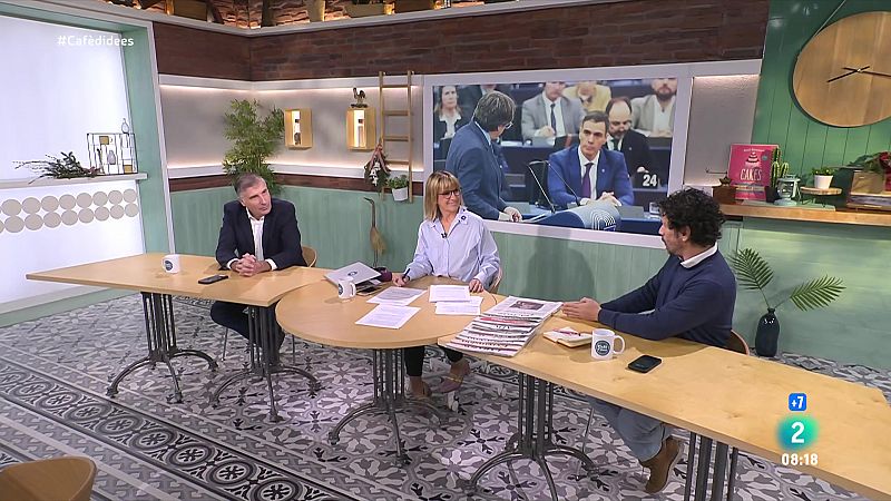 Gemma Nierga entrevista el president parlamentari dels socialistes. Paul Berrondo i Jan Mediavilla presenten l'obra. I parlem de la programaci de La1