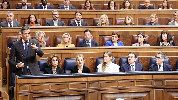 Telediario 1 - Sánchez reprocha al PP cerrar "con bulos" el año como empezaron