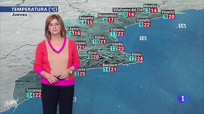 El tiempo en la Comunitat Valenciana - 18/12/2024