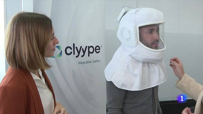 L'Informatiu - El 'casc salvavides' que protegeix 100 vegades més que una mascareta