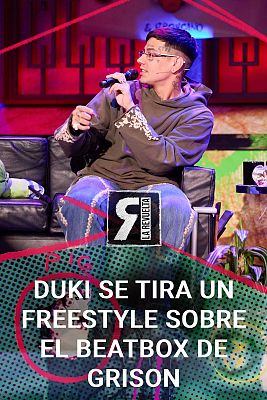 Duki se tira un freestyle sobre el beatbox de Grison