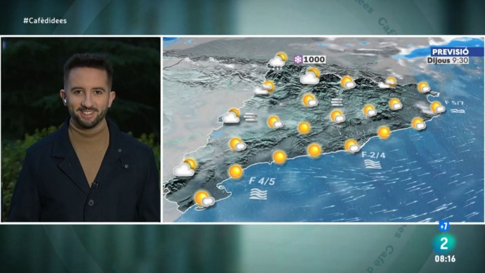 El Temps - Canvi de temps: vent, mala mar, neu i, després, més fred | Veure