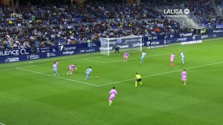 Málaga - Eldense: resumen del partido de la 20ª jornada