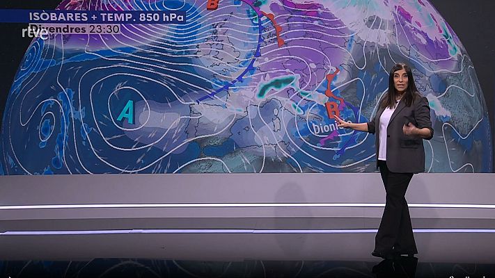 El temps - Sol, neu, vent fort, mala mar i fred la resta de setmana
