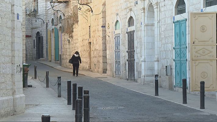 La guerra en Gaza, causa de que Belén no reciba turistas: "El turismo cae cuando hay problemas políticos".