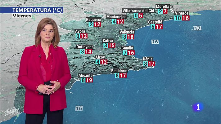 El tiempo en la Comunitat Valenciana - 19/12/2024