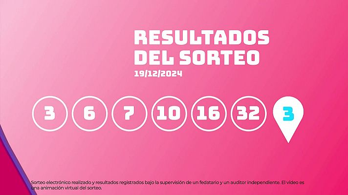 SELAE - Sorteo de EuroDreams del 19/12/2024