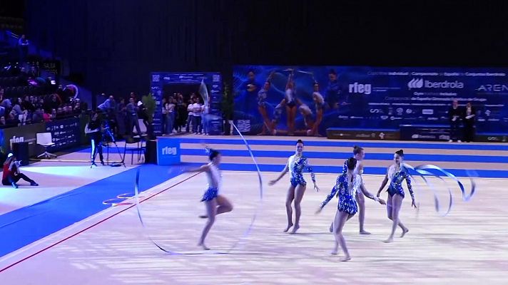 Gimnasia rítmica - Campeonato de España conjuntos GR y Copa Base individual GR