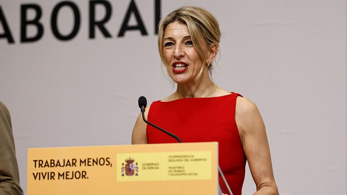 Díaz, sobre la reducción de la jornada: "Es el resultado de un consenso social"