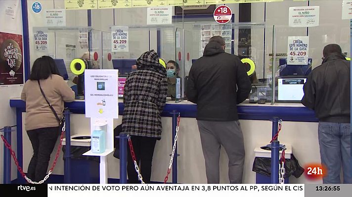 Últimas horas para comprar Lotería de Navidad