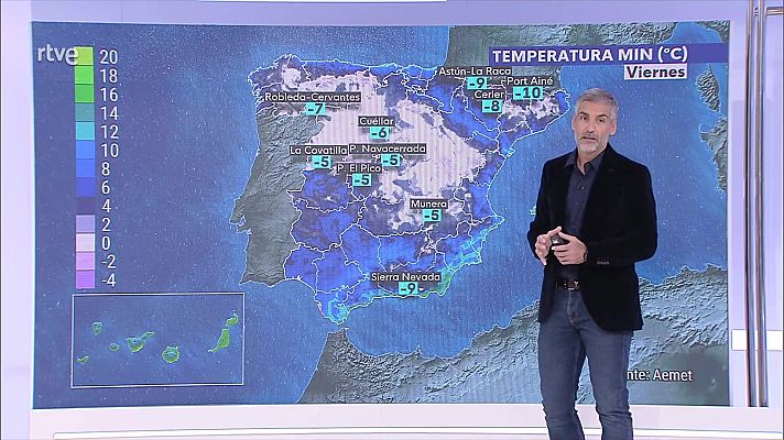 Intervalos de viento fuerte con rachas muy fuertes en Pirineos, Ampurdán, entorno del bajo Ebro y Baleares