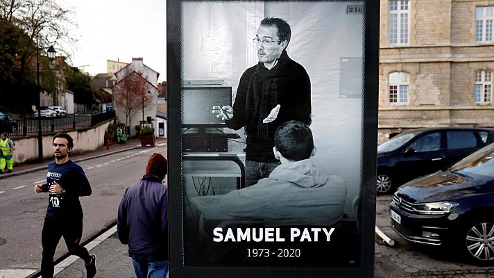 Condenas de hasta 16 años de cárcel para los acusados de complicidad por la decapitación de Samuel Paty