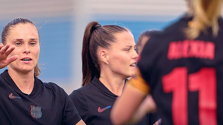 Fútbol - Costa Adeje Tenerife - FC Barcelona. Resumen y goles del partido de octavos de final de la Copa de la Reina