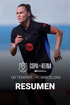 Fútbol - Costa Adeje Tenerife - FC Barcelona. Resumen y goles del partido de octavos de final de la Copa de la Reina