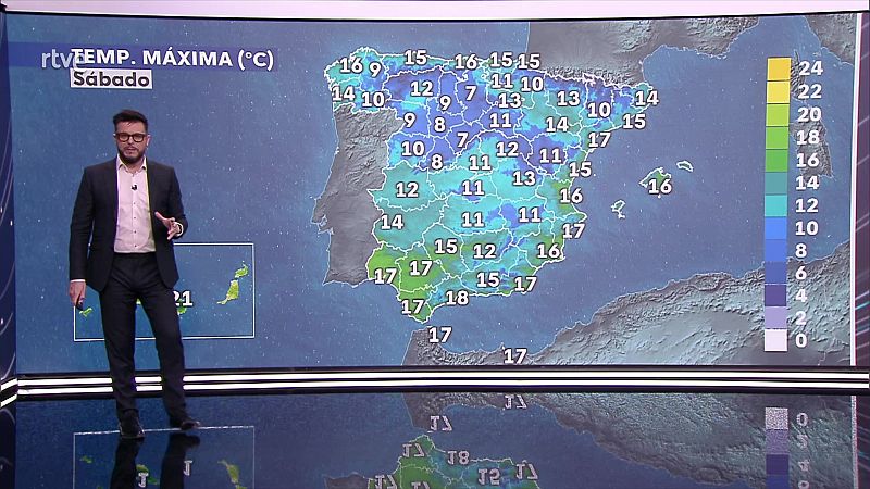 Rachas muy fuertes de cierzo en el bajo Ebro, de tramontana en Ampurdán y Menorca, de levante en el Estrecho y Alborán - ver ahora