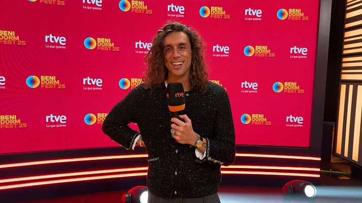 Benidorm Fest - Lucas Bun avanza cómo será su puesta en escena