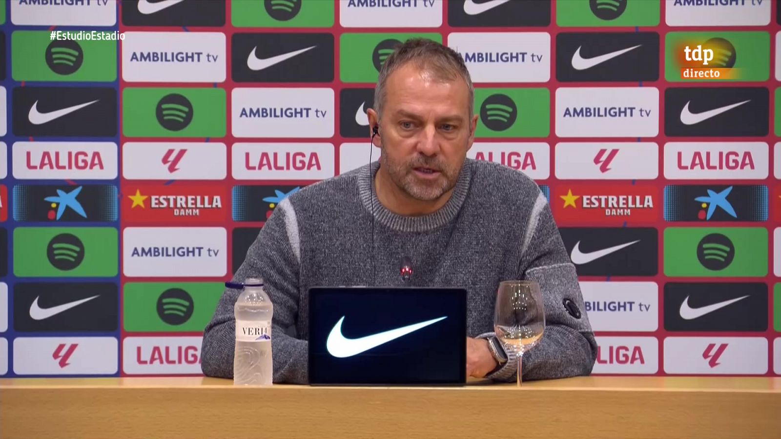 Flick: "Tuvimos dos o tres fallos y ellos los aprovecharon" - Fútbol | Ver