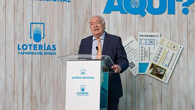 Jess Huerta destaca que los valores del sorteo "son los de la sociedad espaola" - Lotera de Navidad | Ver