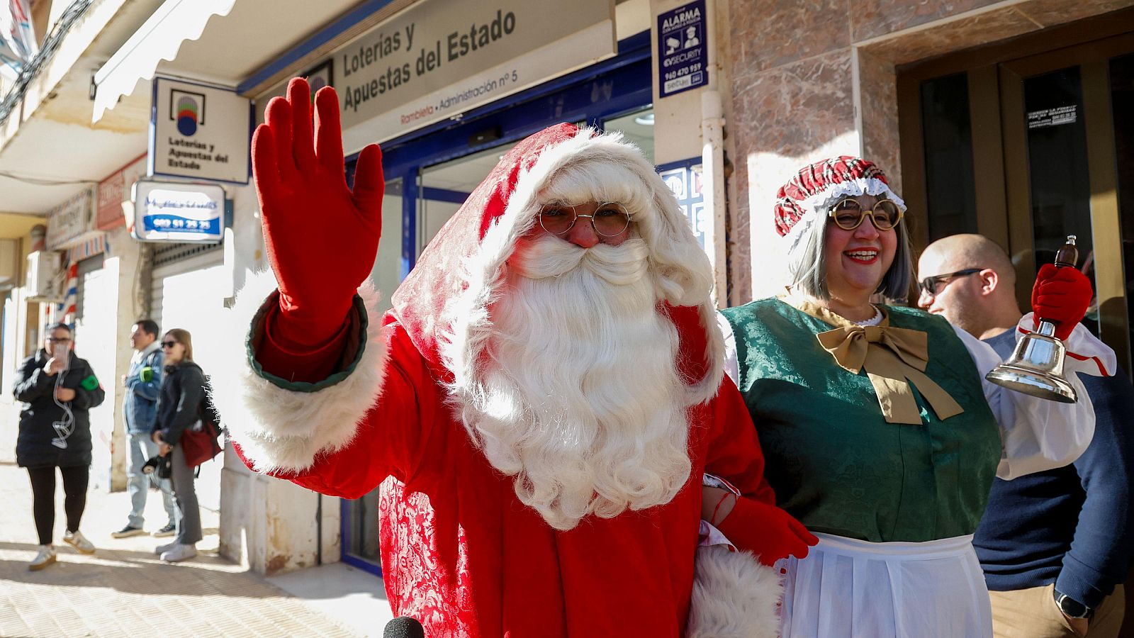 Tercer premio de la Lotería en Catarroja: "Un rayo de esperanza"