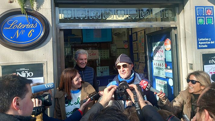 Amadeo Marín, protagonista del anuncio de la Lotería: "A ver si conozco a alguien y lo comparte"