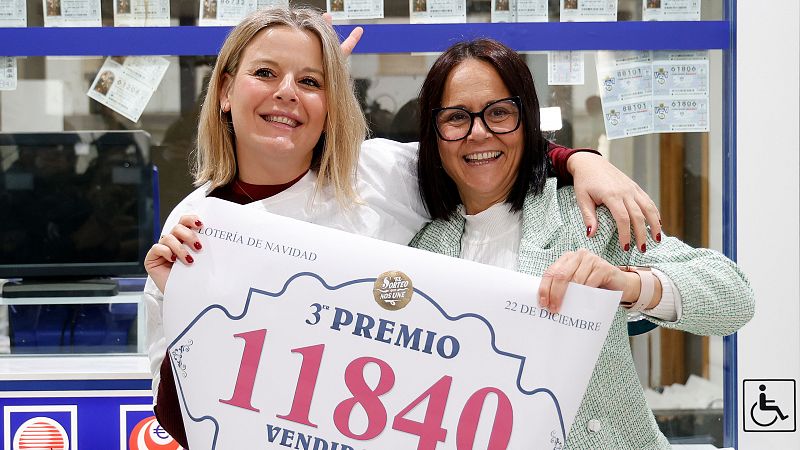 Parte del tercer premio de la Lotería de Navidad cae en Catarroja, afectado por la dana