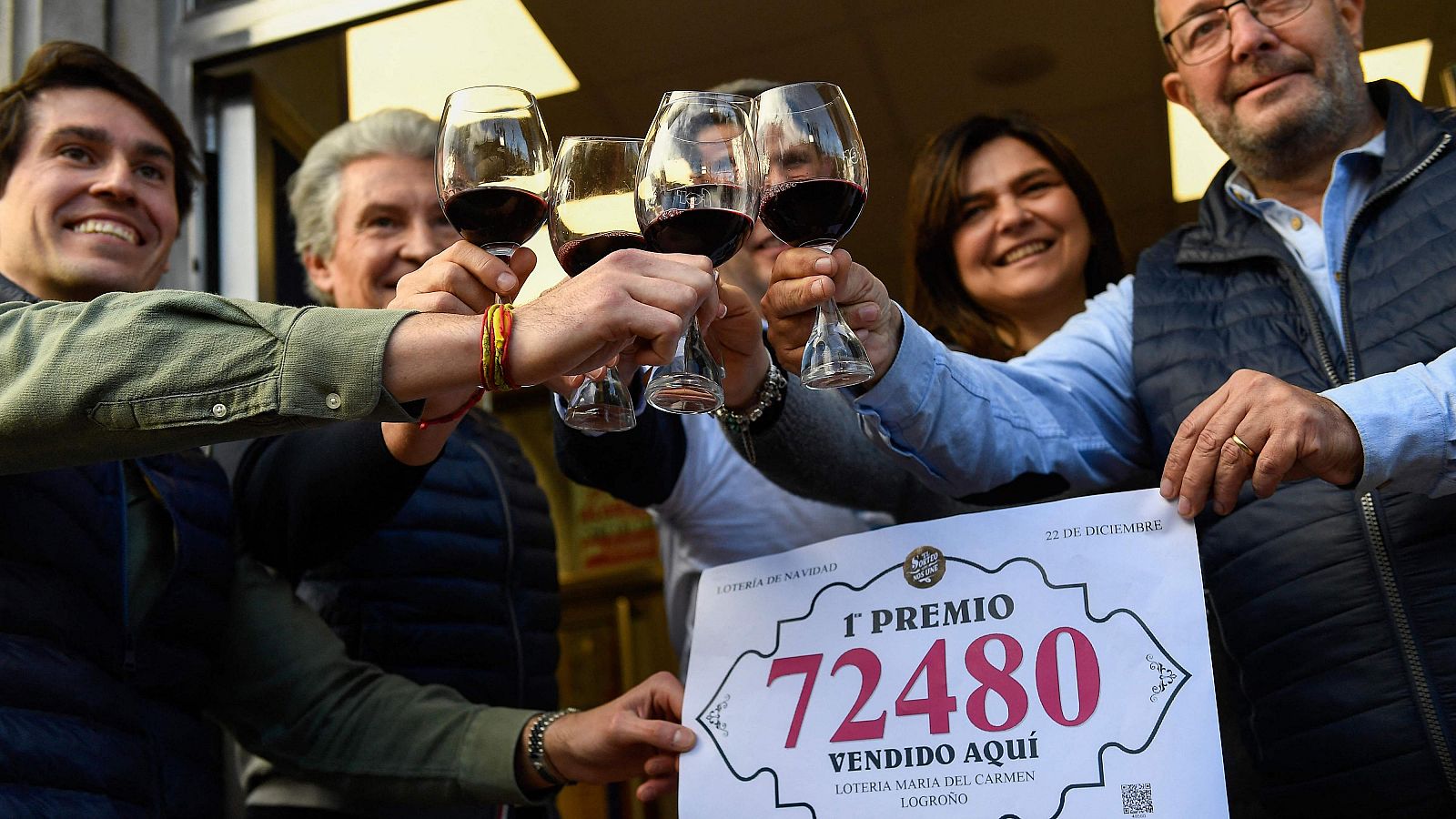 El 72.480, Gordo de la Lotería de Navidad 2024